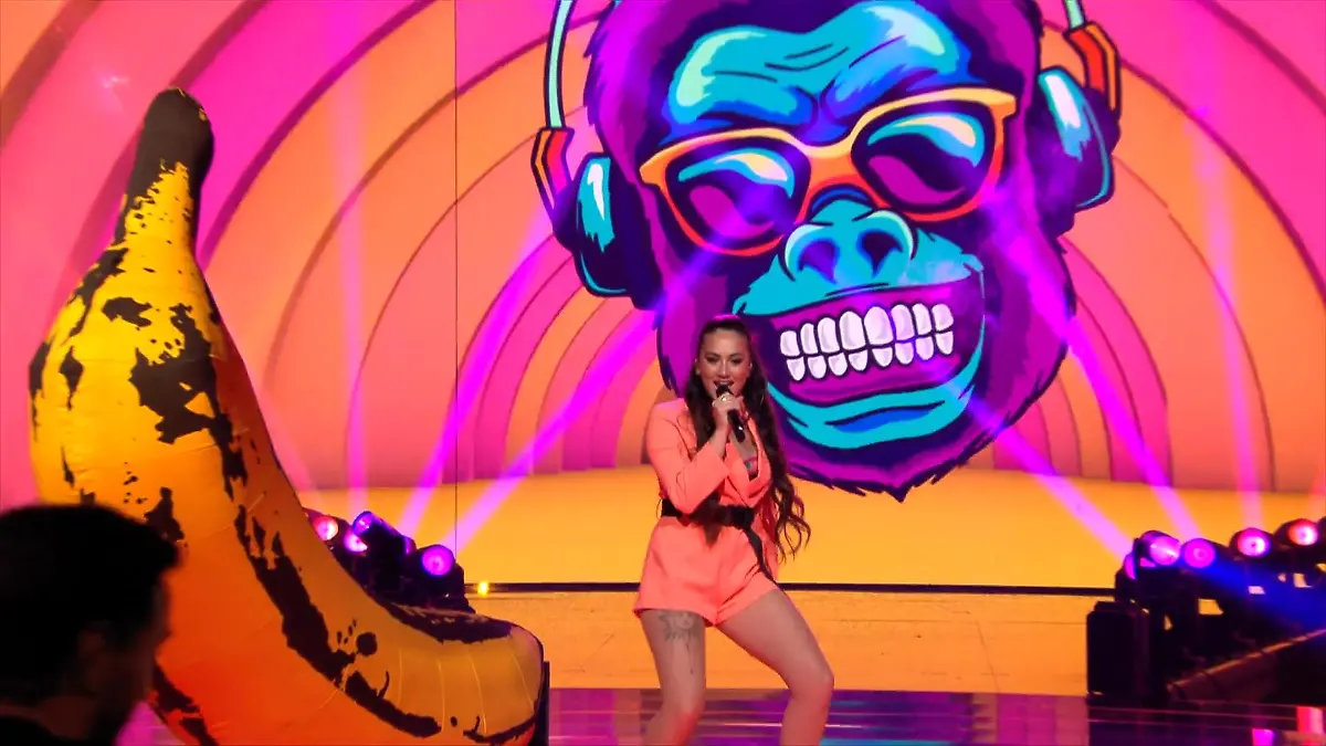 Chiara D'Amico lässt ihren "Dance Monkey" raus DSDS 2020: Das große Finale
