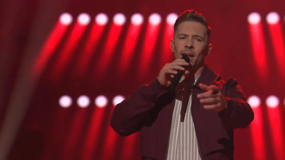 Ramon Roselly zeigt bei "Tränen lügen nicht" viel Gefühl DSDS 2020: Das große Finale