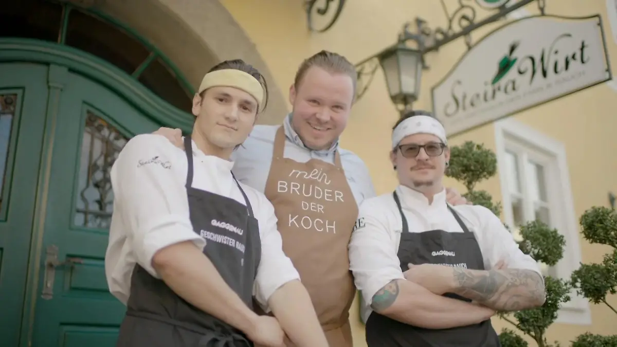 Das ist Richard Rauch mit seinem Team Sie treten bei "ready to beef!" an