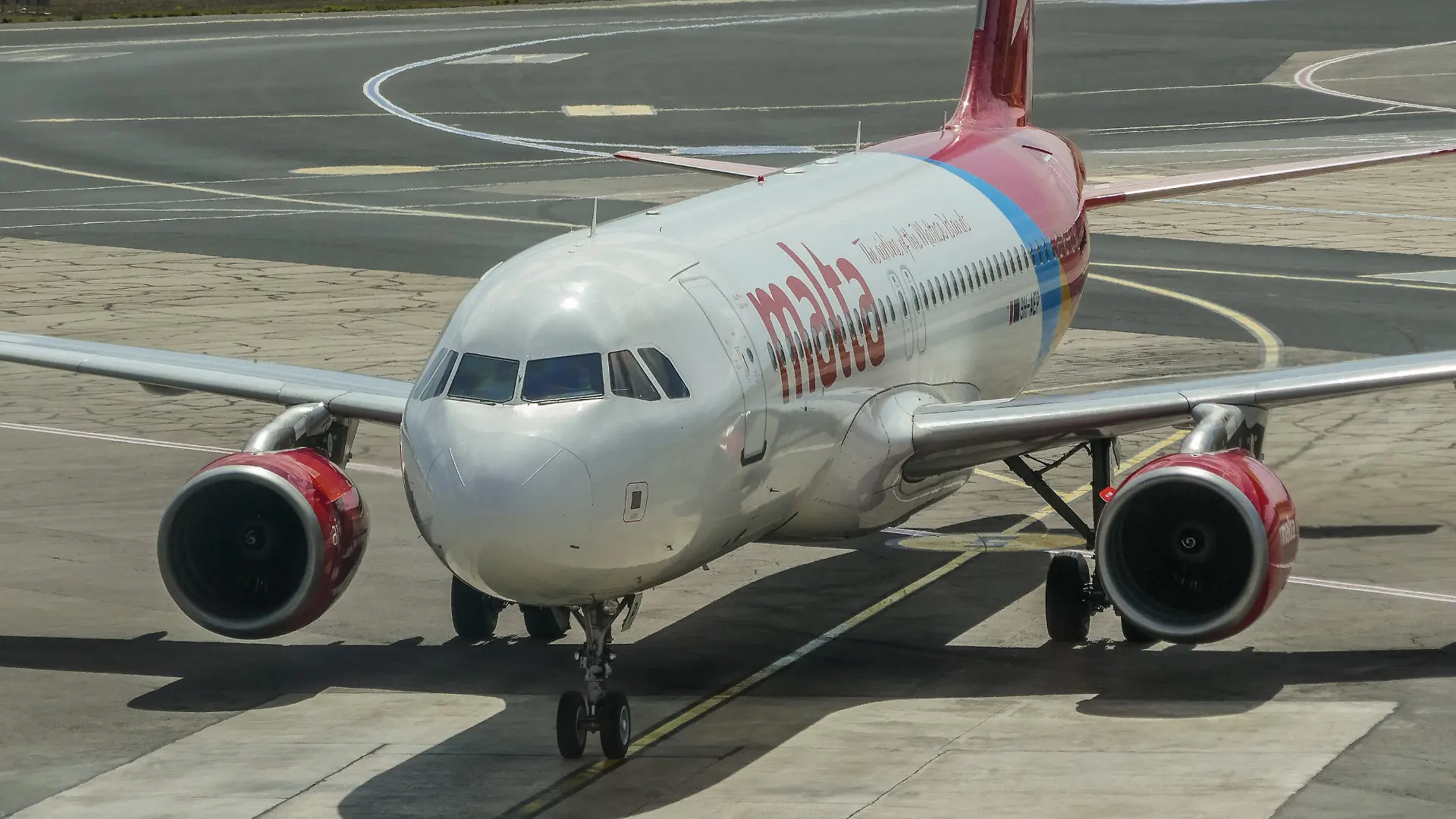 Air Malta Airbus A320-214 reg. no. 9H-AEP taxiing is seen in Luqa, Malta on 25 September 2022 Malta International Airport is the only airport in Malta and it serves the whole of the Maltese Islands. It is located on island of Malta, southwest of the Maltese capital Valletta in the town of Luqa, and occupies the location of the former RAF Luqa (Photo by Michal Fludra/NurPhoto)