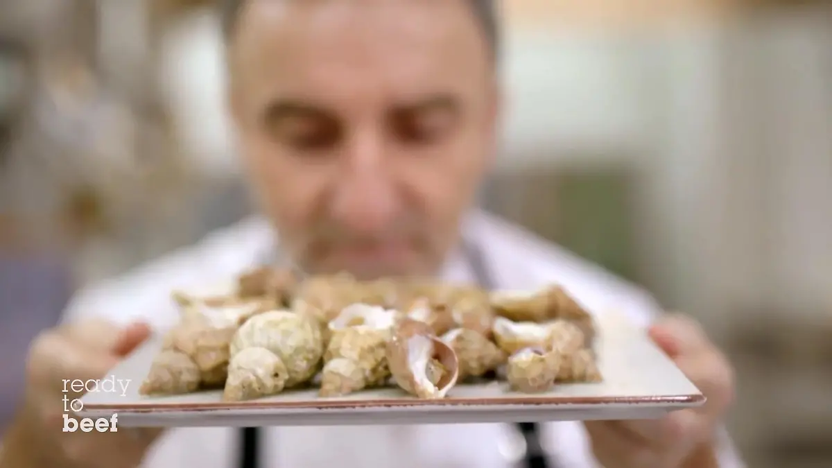 Johannes King hat Wellhornschnecke dabei Die geheime Zutat bei "Ready to beef!"