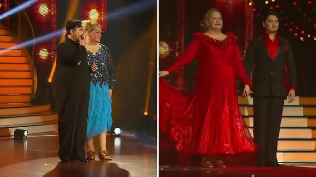 Erich Klann tanzt im Fatsuit Proben für "Let's Dance"-Show 2