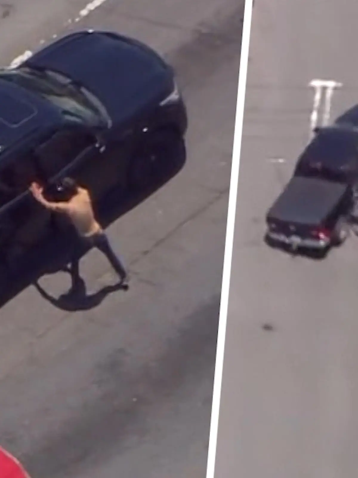Er wechselte immer wieder seinen Fluchtwagen – und das vier Mal! Im US-amerikanischen Charlotte verfolgten Polizisten einen verdächtigen Einbrecher. Wir zeigen die dramatische Verfolgungsjagd im Video.