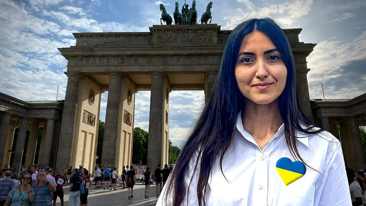 Oleksandra Khala in Berlin