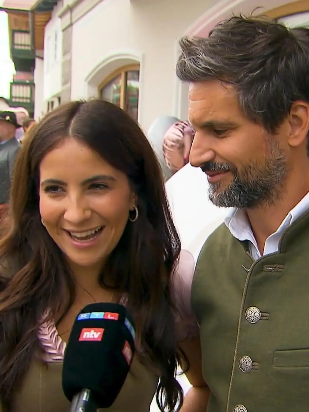 Chryssanthi Kavazi und Tom Beck am Tegernsee 2022