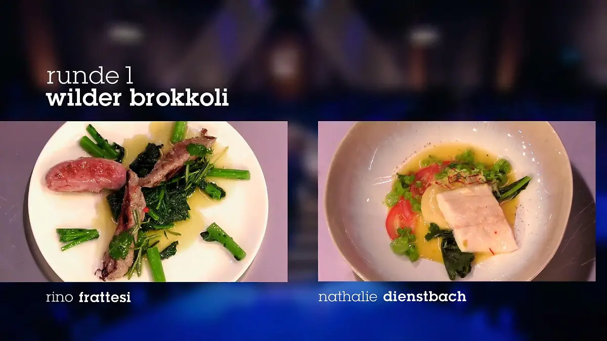 Die Bewertung der ersten Runde Es geht um wilden Brokkoli