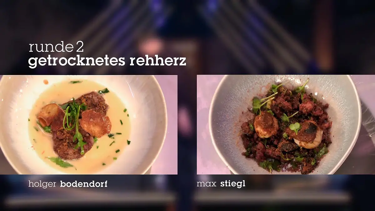 Welches Gericht wird Tim Raue besser schmecken? Die Bewertung in Runde 2
