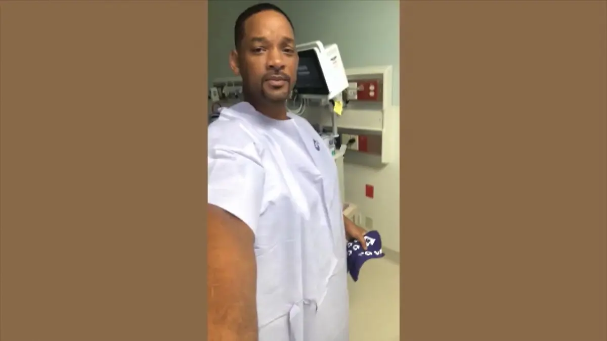 Will Smith filmt seine eigene Darmspiegelung Untersuchung als Kurzfilm