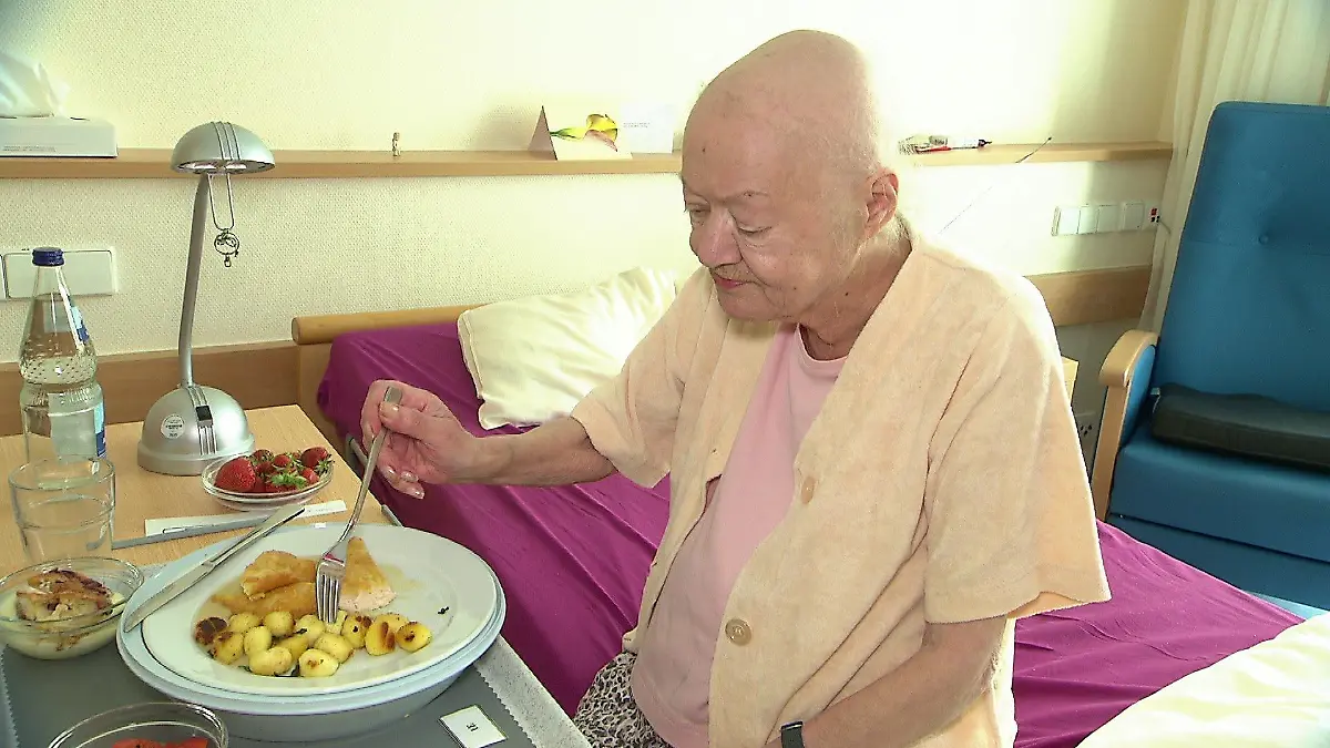 Piccata vom Huhn - das schmeckt der 75-Jährigen.