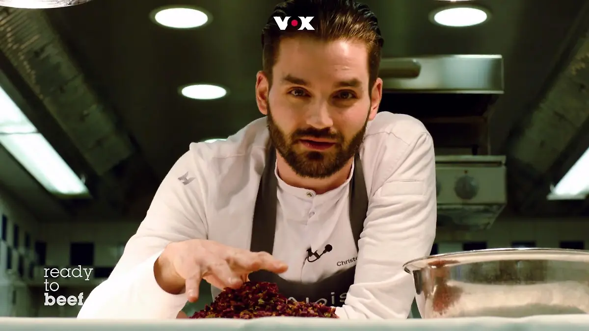 Christoph Kunz hat getrocknete Rosenblätter dabei Die geheime Zutat bei "Ready to beef"