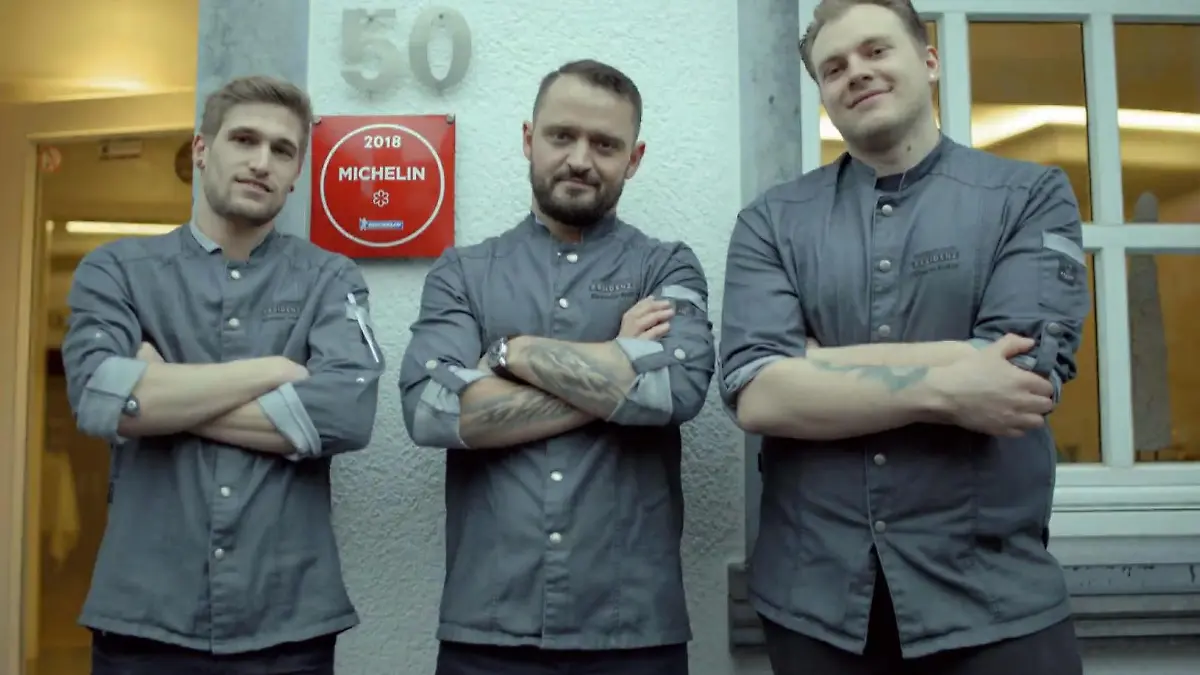 Das ist Alexander Wulf mit seinem Team Sie treten bei "Ready to beef" an