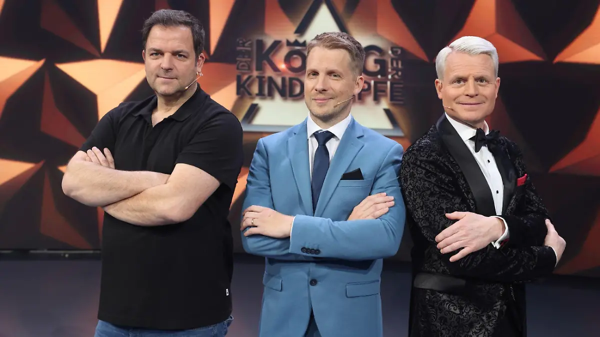 V.l.: Martin Rütter, Oliver Pocher und Guido Cantz (Archivfoto) 

Die Verwendung des sendungsbezogenen Materials ist nur mit dem Hinweis und Verlinkung auf RTL+ gestattet.