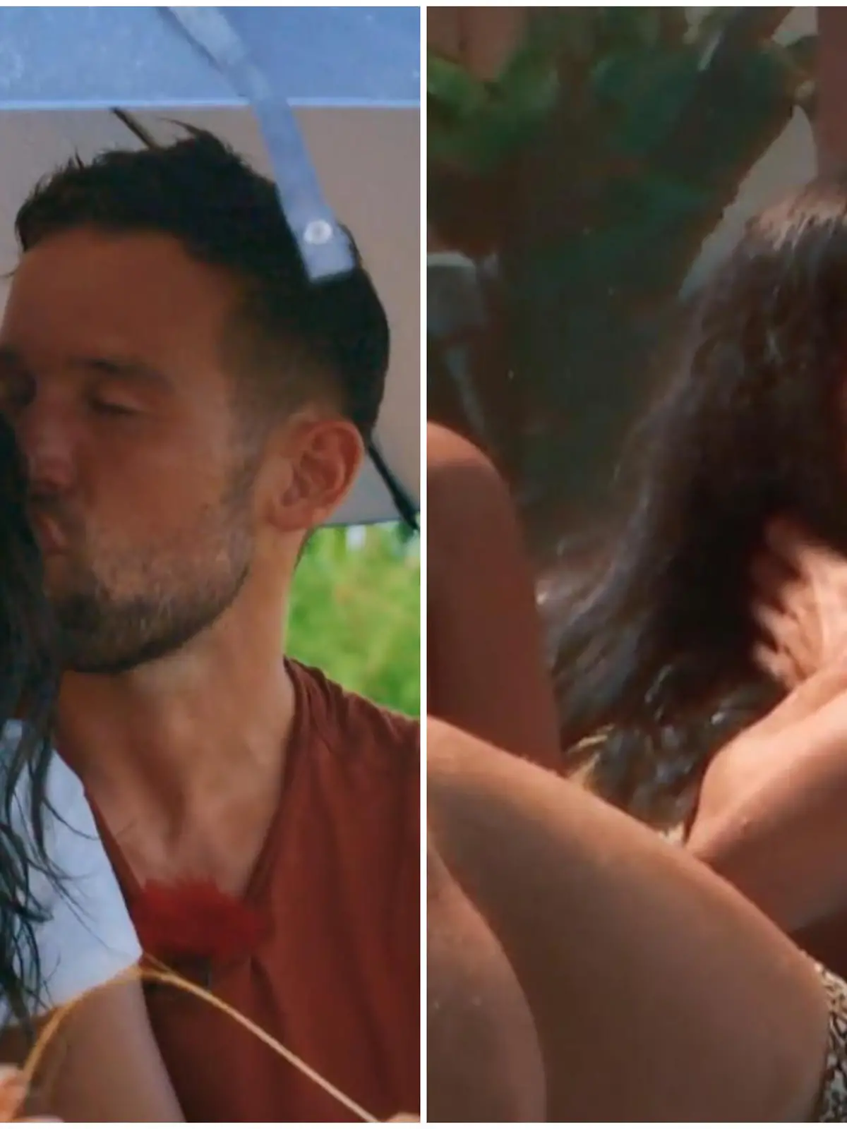 Sharon und Jan küssen sich in der vierten Woche zweimal - und zwar im Beisein der anderen Kandidaten!