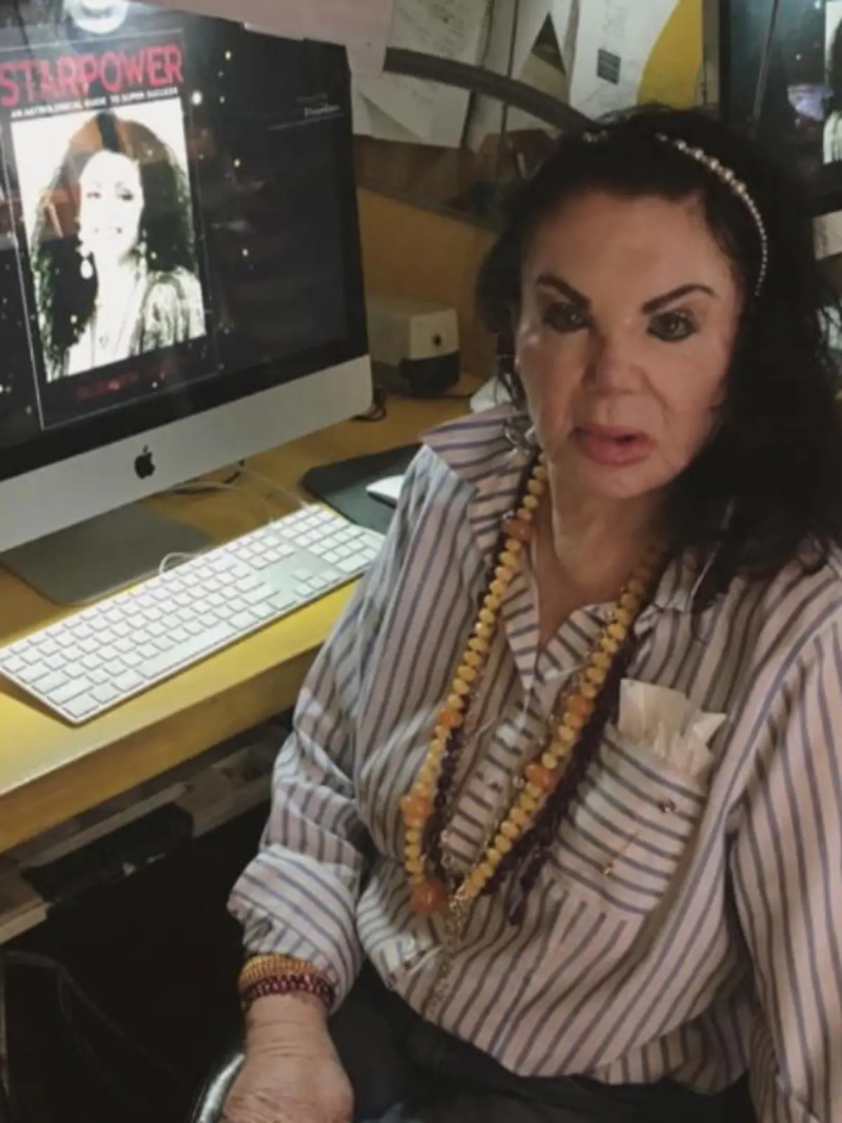 Bild zu: "Jackie Stallone schockt mit neuen Fotos"
