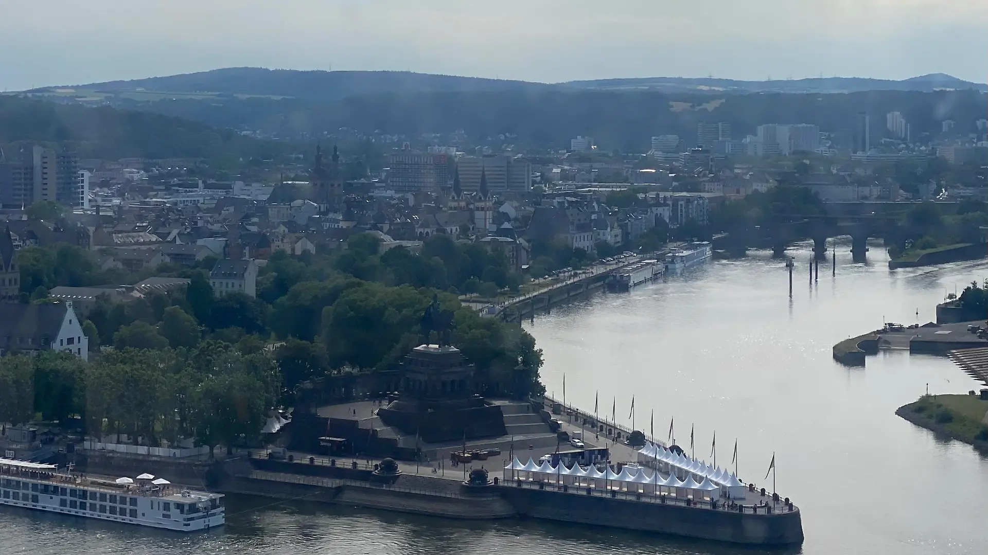 Deutsches Eck in Koblenz