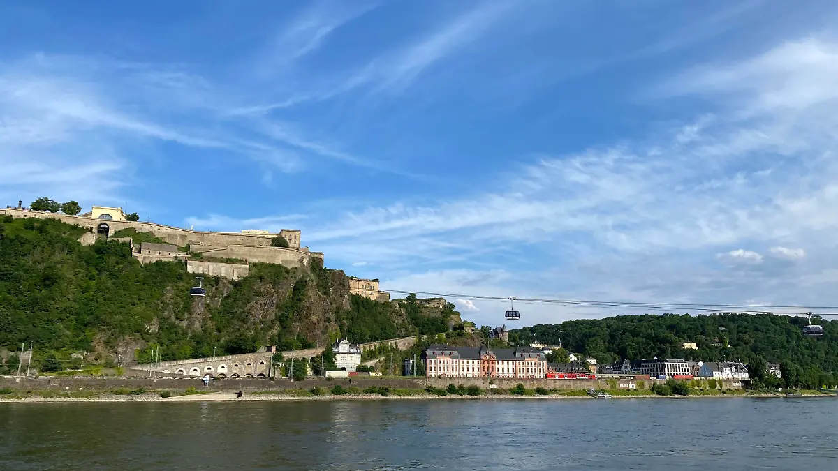 Festung Ehrenbreitstein bei Koblenz