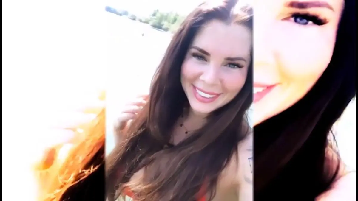 Jenny Frankhauser kann wieder strahlen Nach dem Liebes-Aus