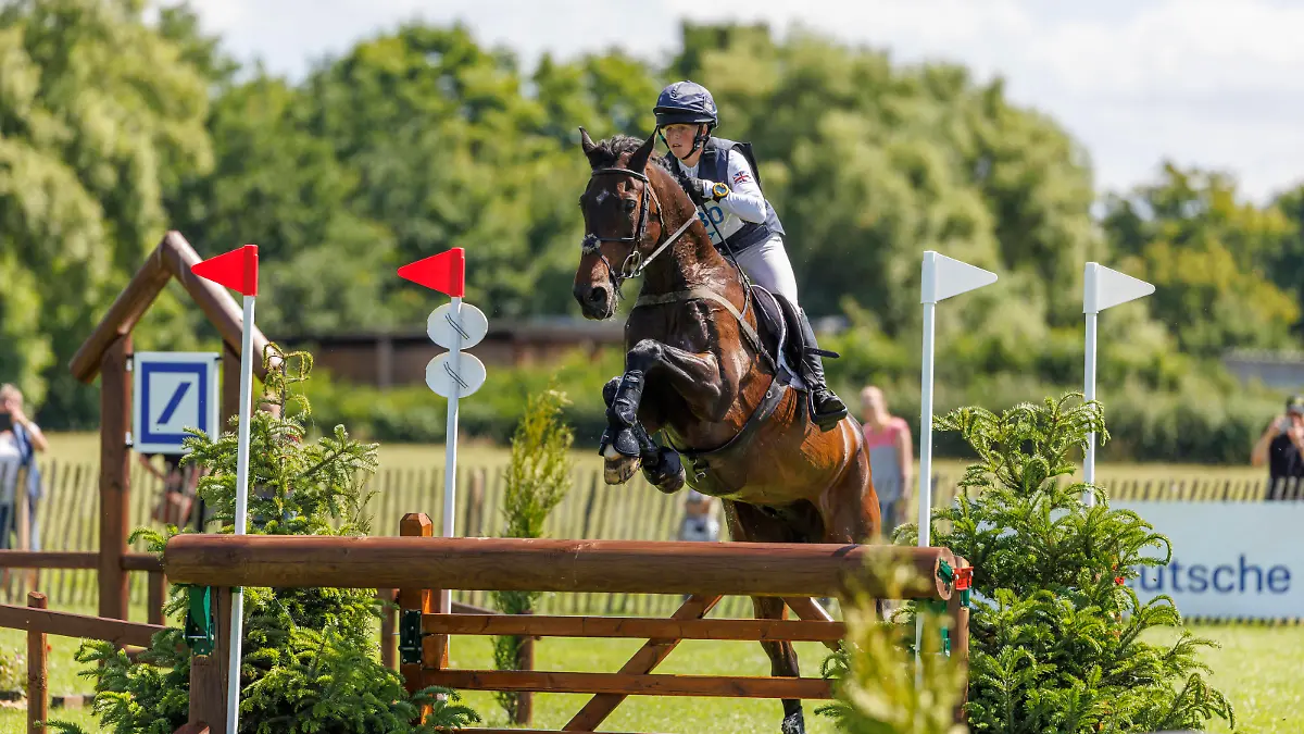 AACHEN - CHIO 2022, AACHEN - CHIO 2022 CANTER Rosalind GBR, Allstar B SAP-Cup Teilprüfung Gelände / Cross-Country Aachen, Reitstadion Soers 02. July 2022 - *** AACHEN CHIO 2022, AACHEN CHIO 2022 CANTER Rosalind GBR , Allstar B SAP Cup Cross Country Aachen, Reitstadion Soers 02 July 2022