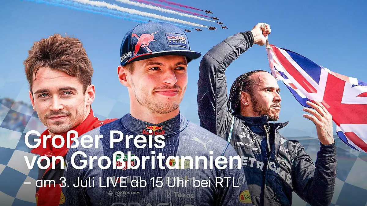 RTL überträgt in Silverstone sein zweites von vier Formel-1-Rennen 2022
