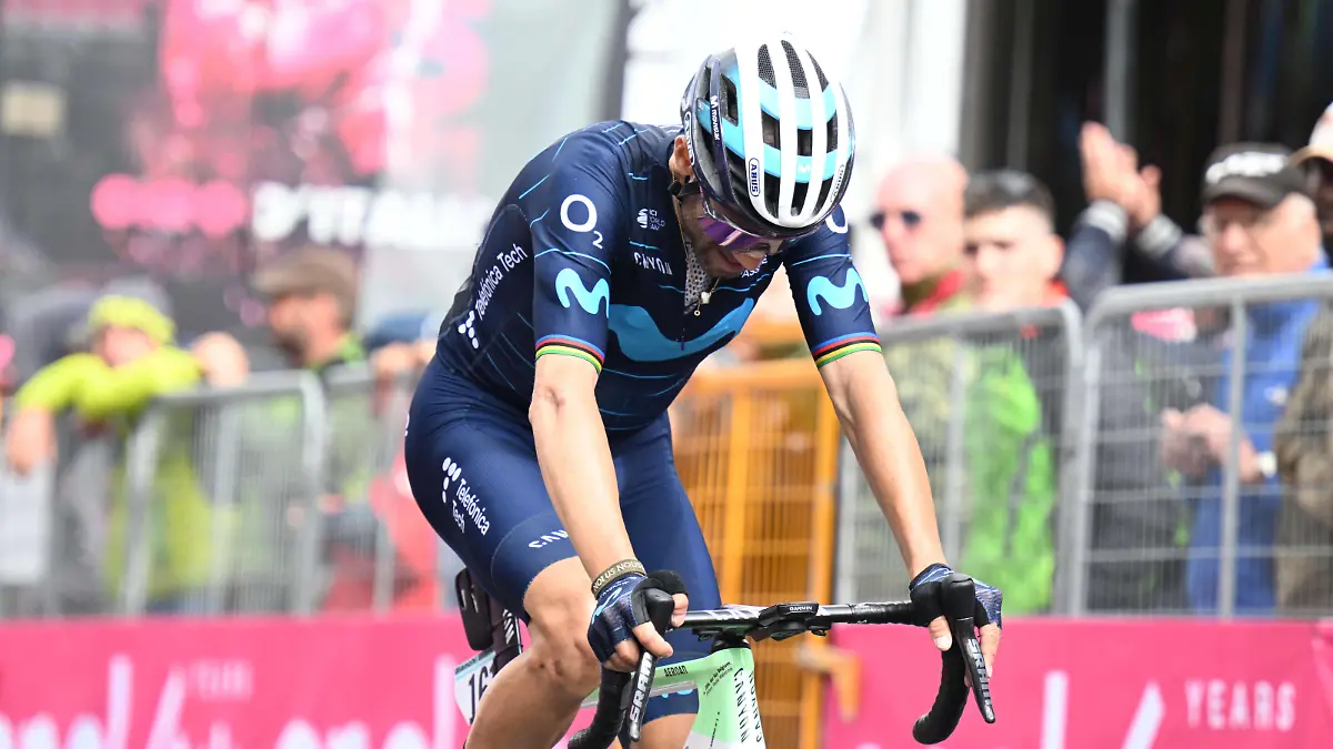 28-05-2022 Giro D italia Tappa 20 Belluno - Passo Fedaia 2022, Movistar Valverde, Alejandro Passo Fedaia PUBLICATIONxNOTxINxITAxFRAxNED 