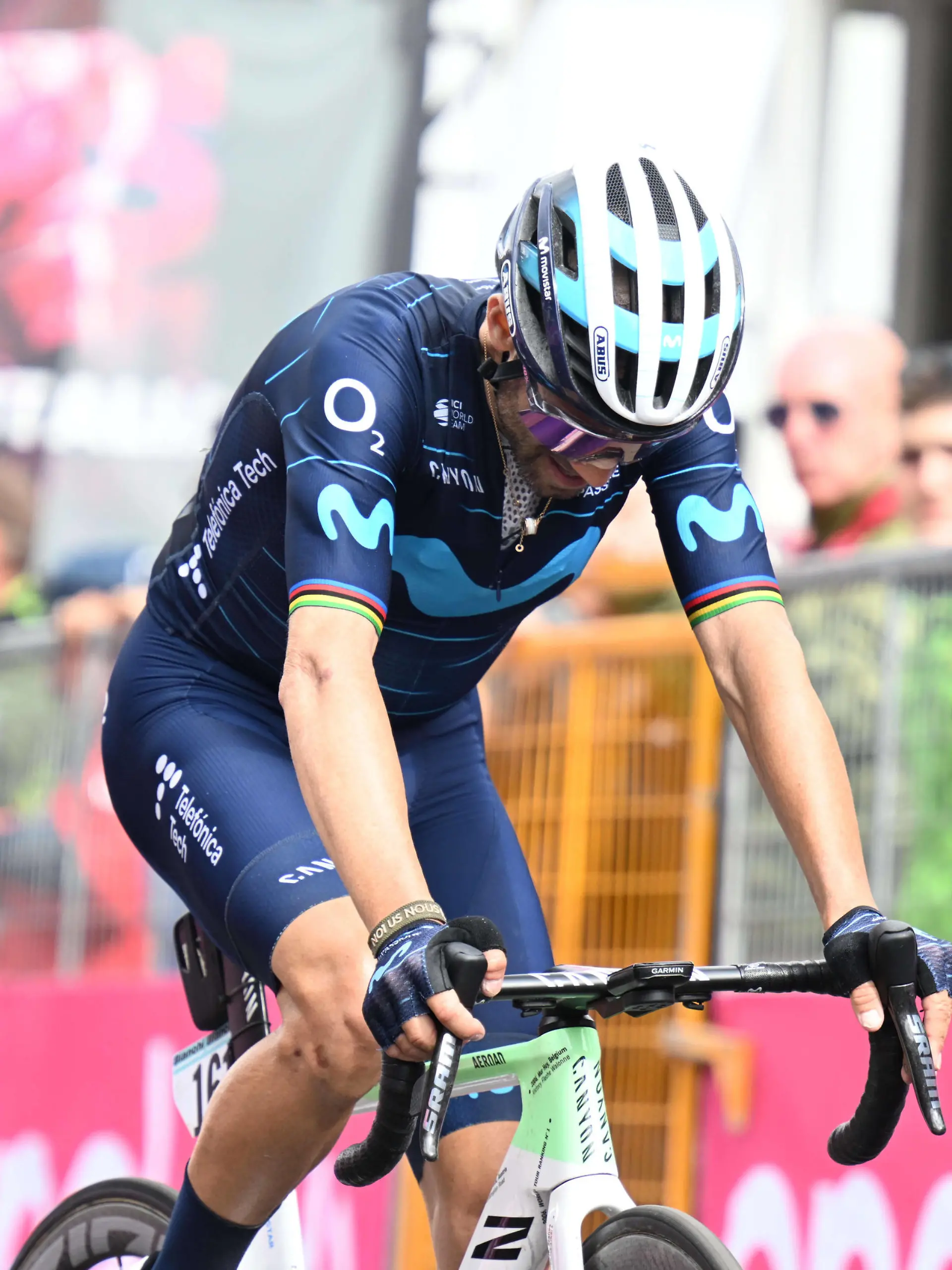 28-05-2022 Giro D italia Tappa 20 Belluno - Passo Fedaia 2022, Movistar Valverde, Alejandro Passo Fedaia PUBLICATIONxNOTxINxITAxFRAxNED 