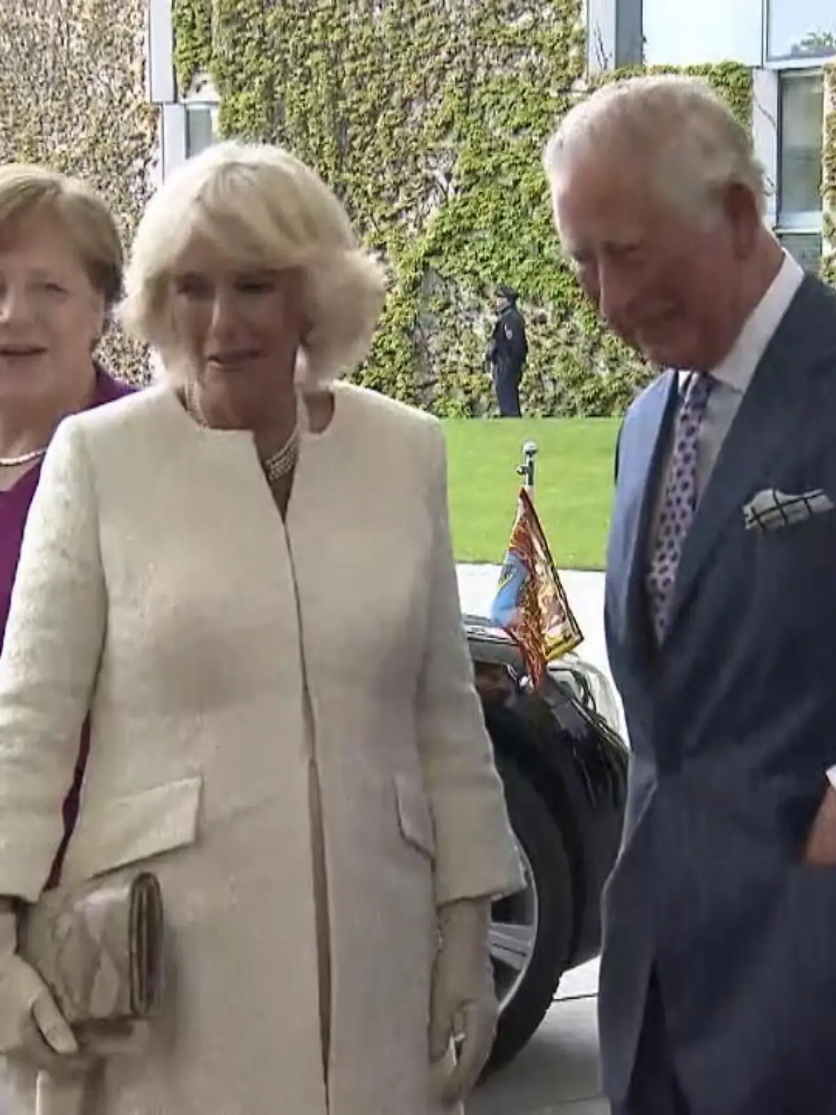 Bild zu: "Die Royals bei Angela Merkel"