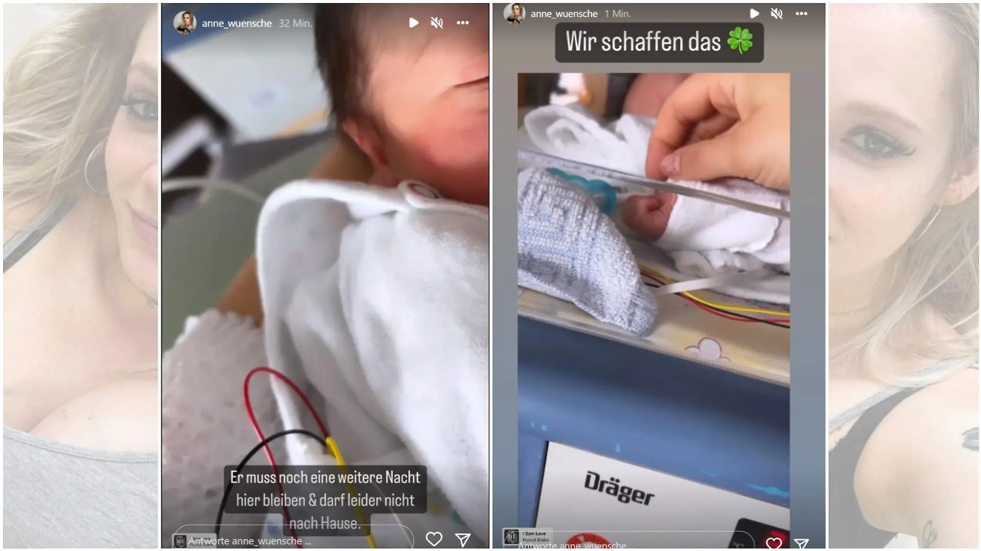 Anne Wünsche und ihr Sohn sind vereint