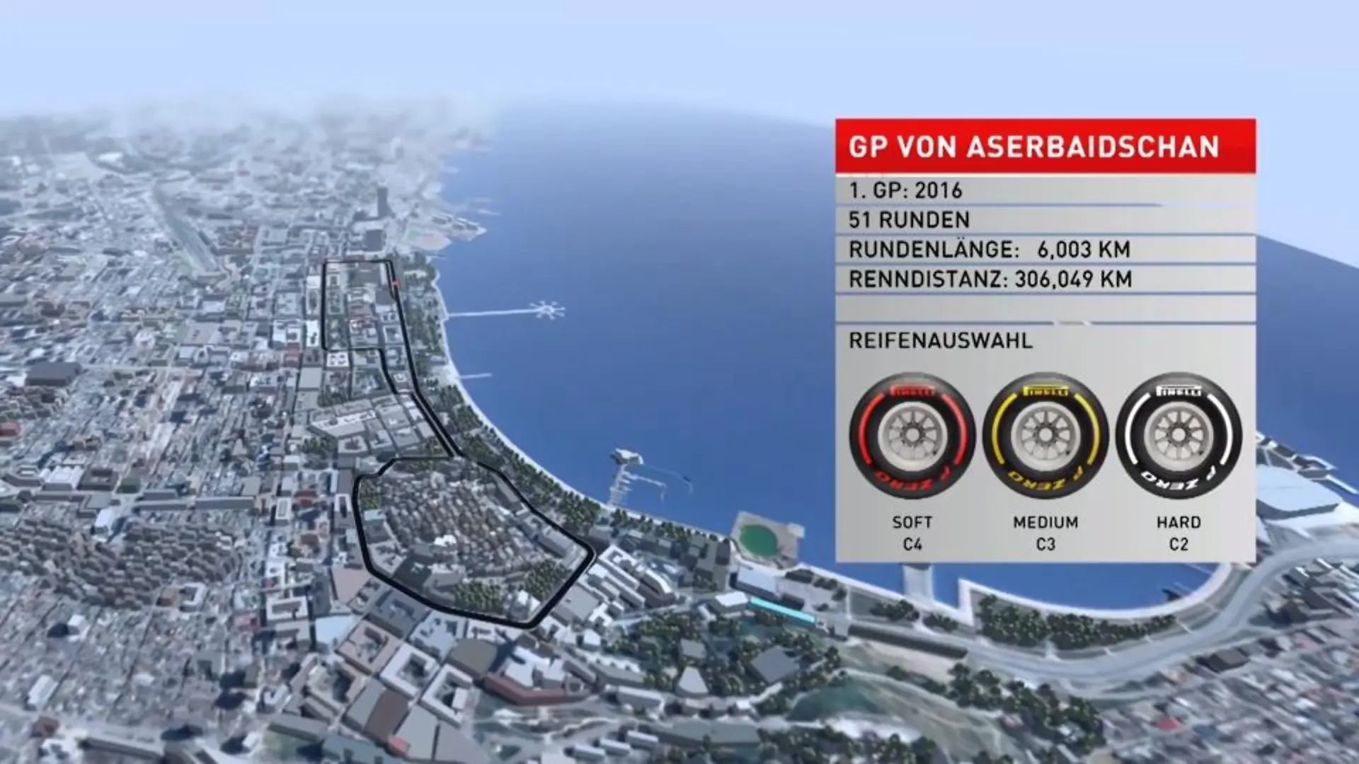 Aserbaidschan-GP im Birdview: Highspeed in Baku Danner erklärt die Schlüsselstellen