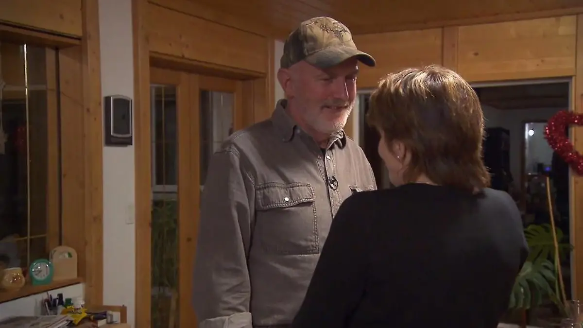 Andreas macht Inge einen Heiratsantrag Beim Kanada-Besuch