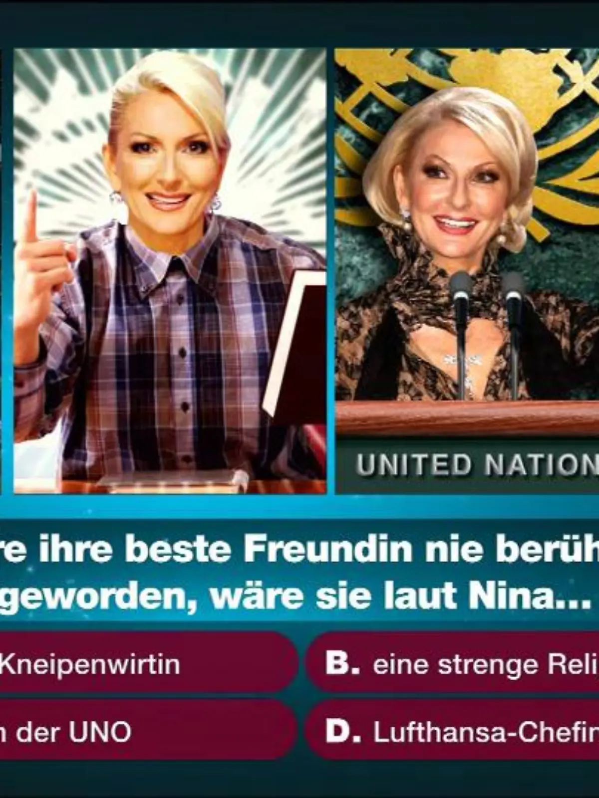 Bild zu: "Was wäre Désirée, wenn sie nicht berühmt wäre?"