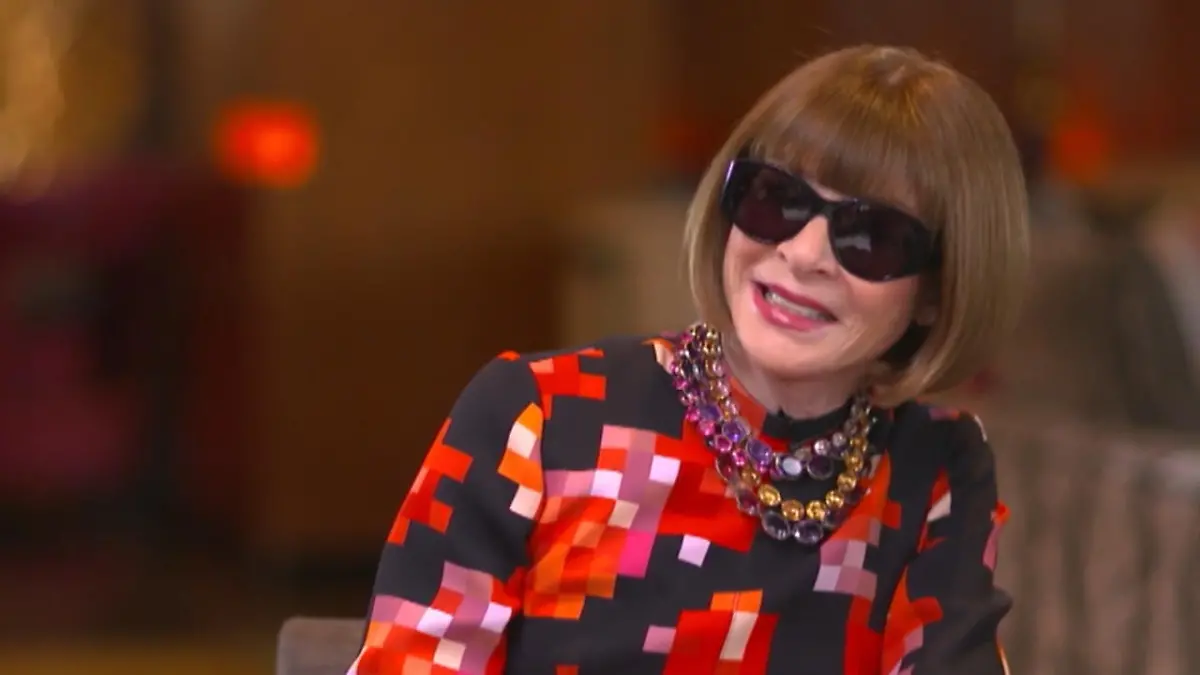 Anna Wintour: "Die Brille hilft mir" Ihr Sonnenbrillen-Geheimnis