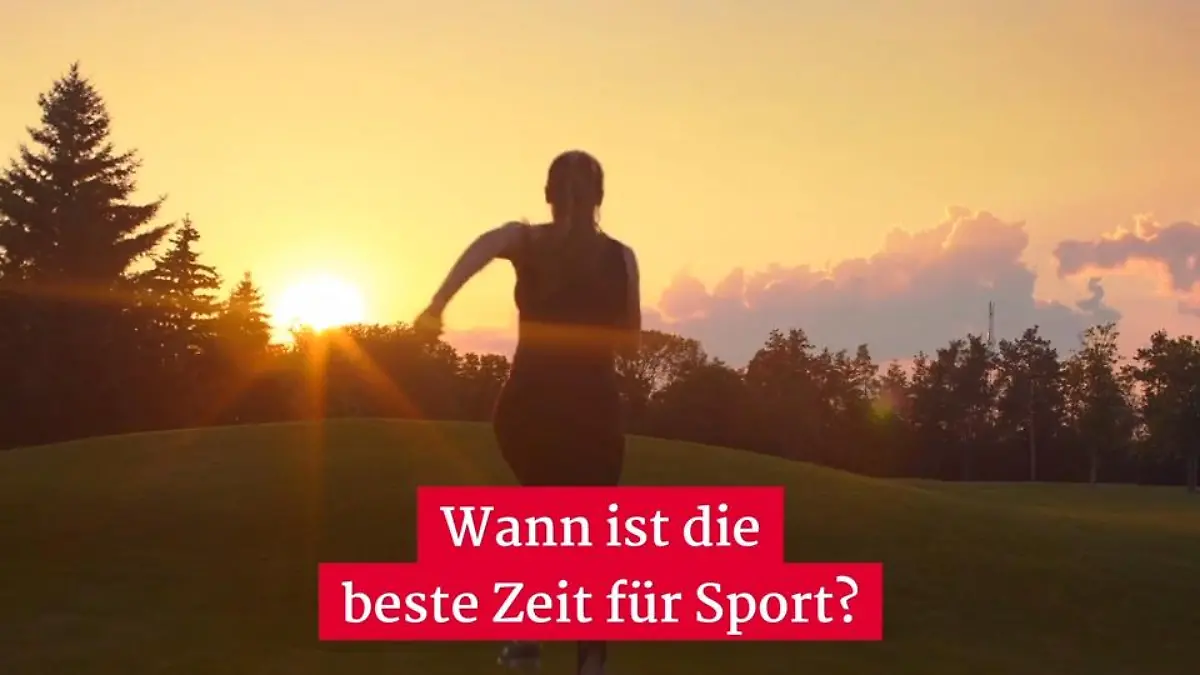 Wann ist die beste Zeit für Sport? Morgens, mittags, abends