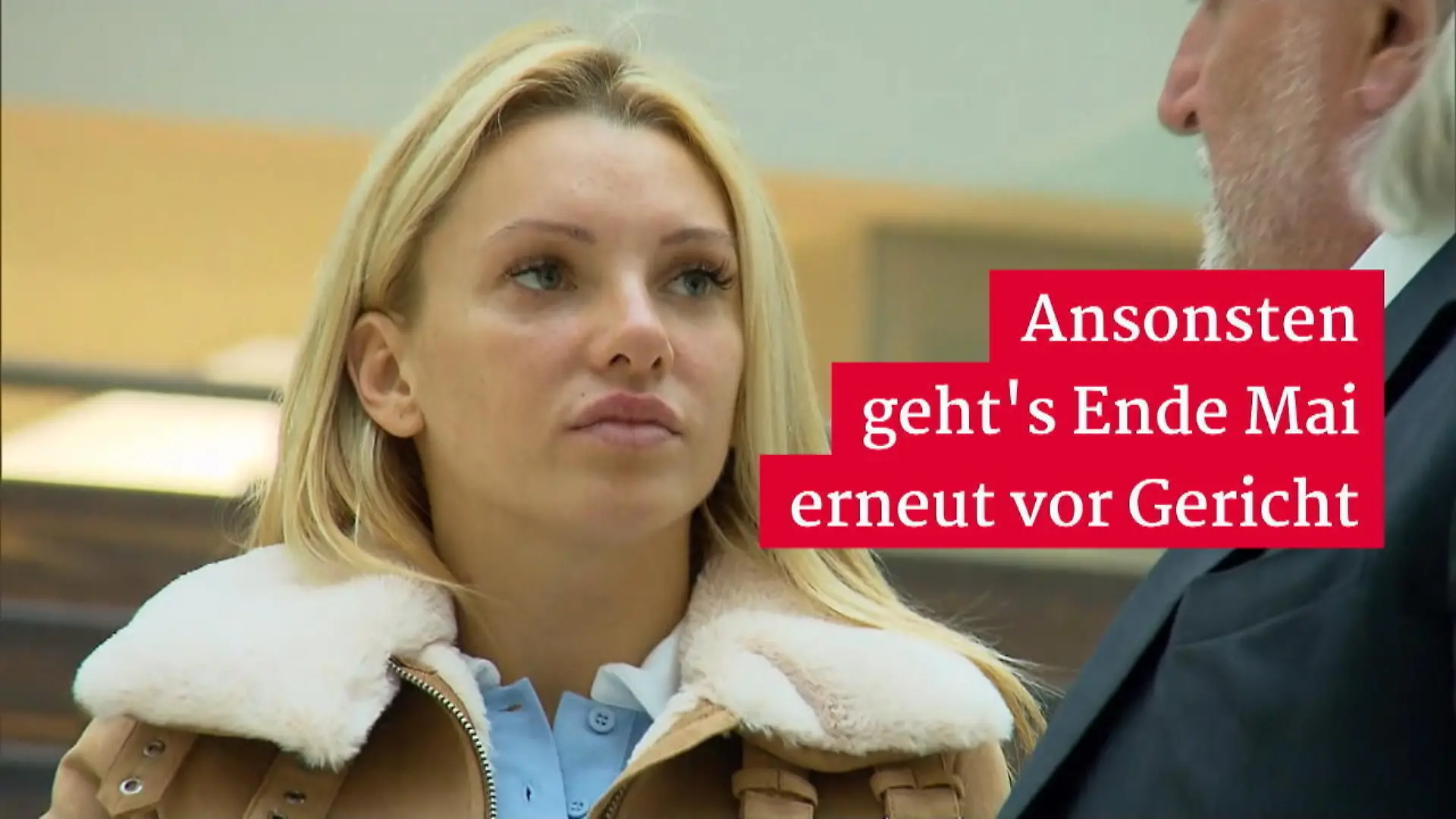 Zoff vor Gericht: Evelyn auf der Anklagebank