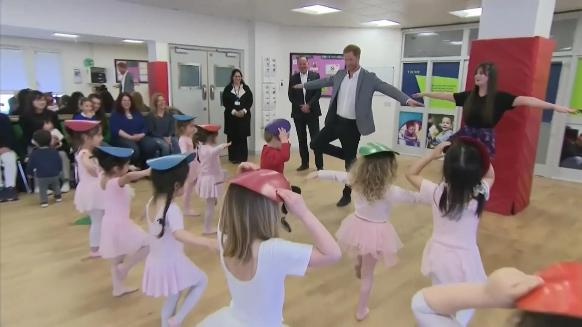 Prinz Harry tanzt Ballett