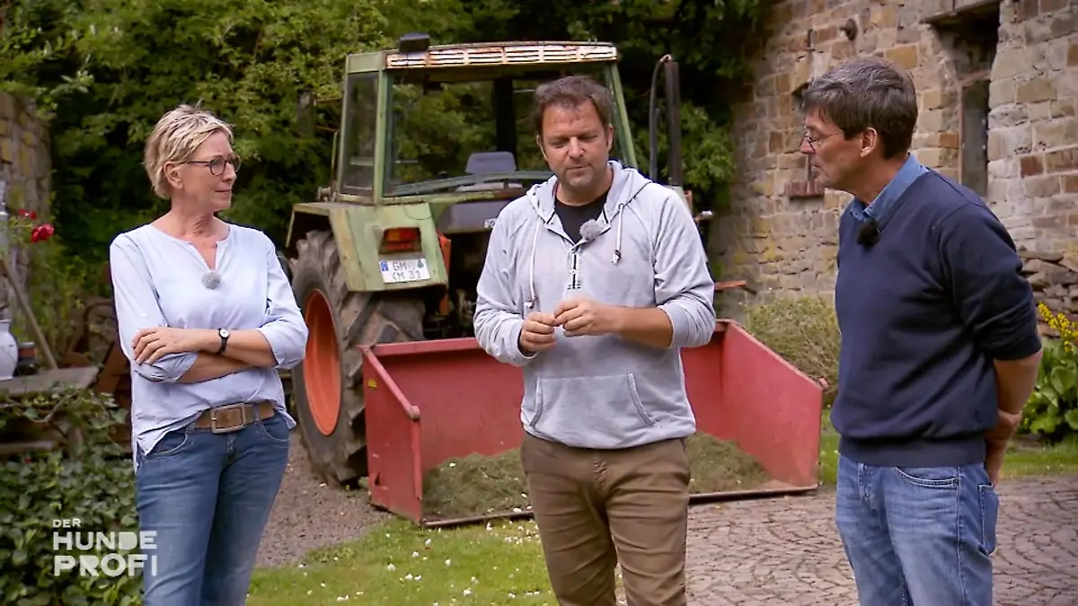 Sofie soll merken, wie wichtig ihr Herrchen ist Kalle wird König des Hofes