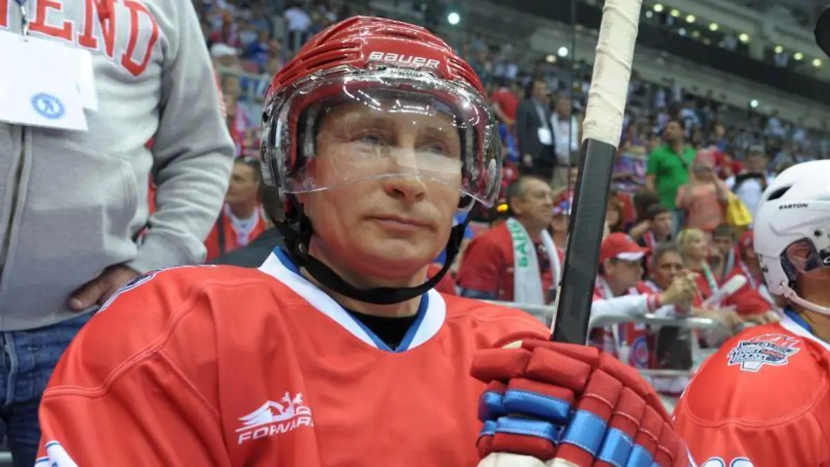 Wladimir Putin ist großer Eishockey-Fan. Foto: Alexej Druginyn
