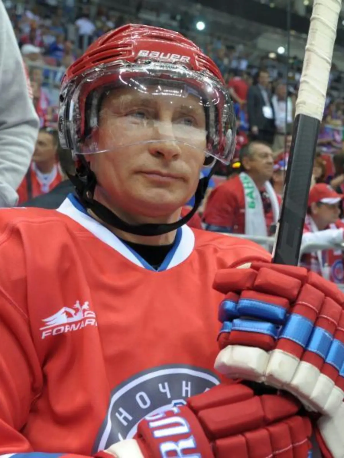 Wladimir Putin ist großer Eishockey-Fan. Foto: Alexej Druginyn