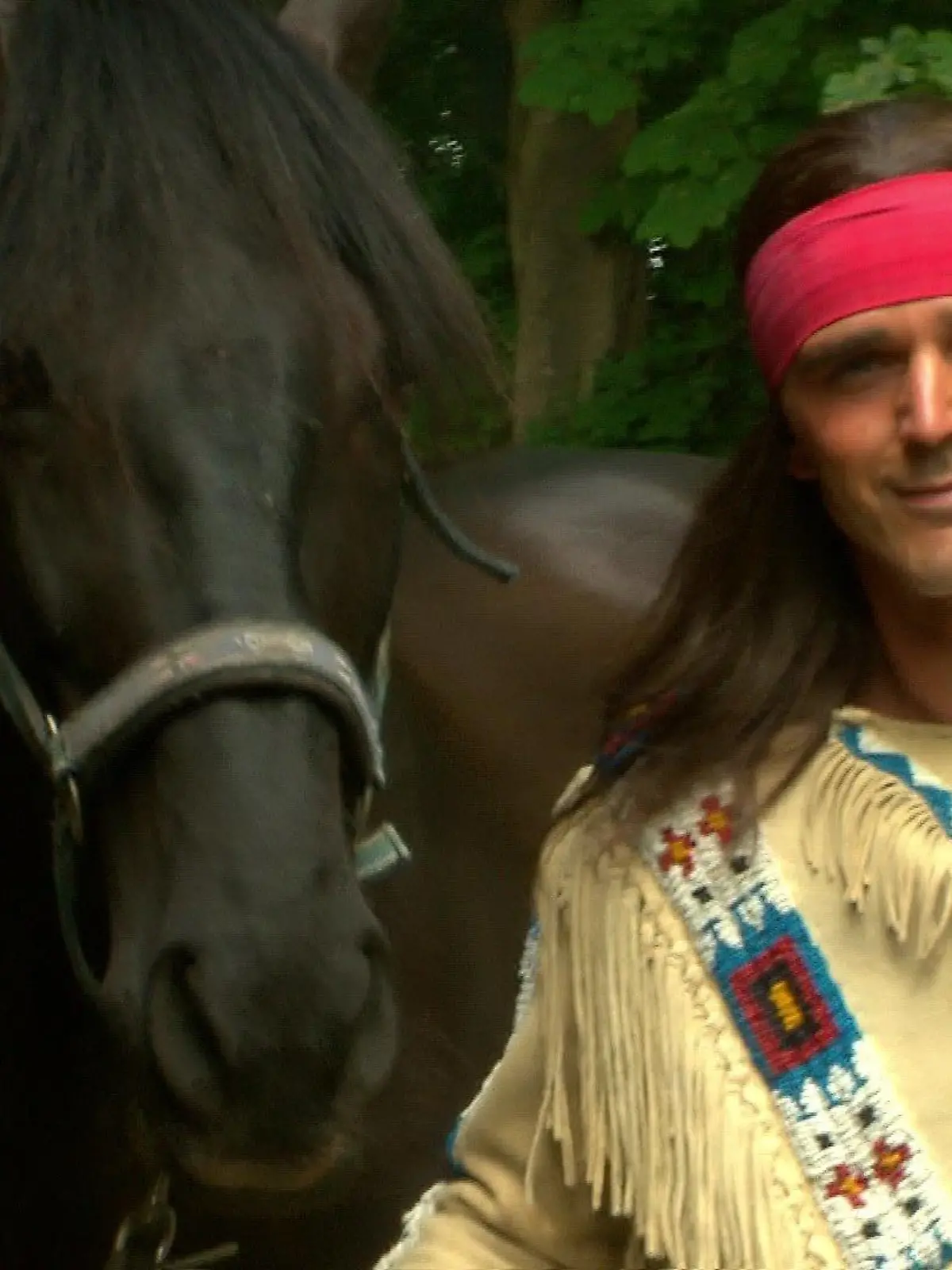 Sascha Hödl (29) übernimmt bei der Premiere von "Der Ölprinz" die Rolle des Winnetou.