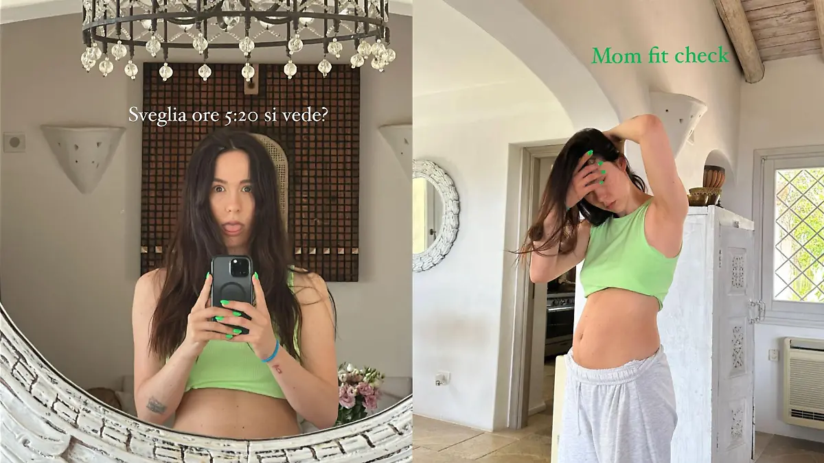 Aurora Ramazzotti präsentiert After-Baby-Body