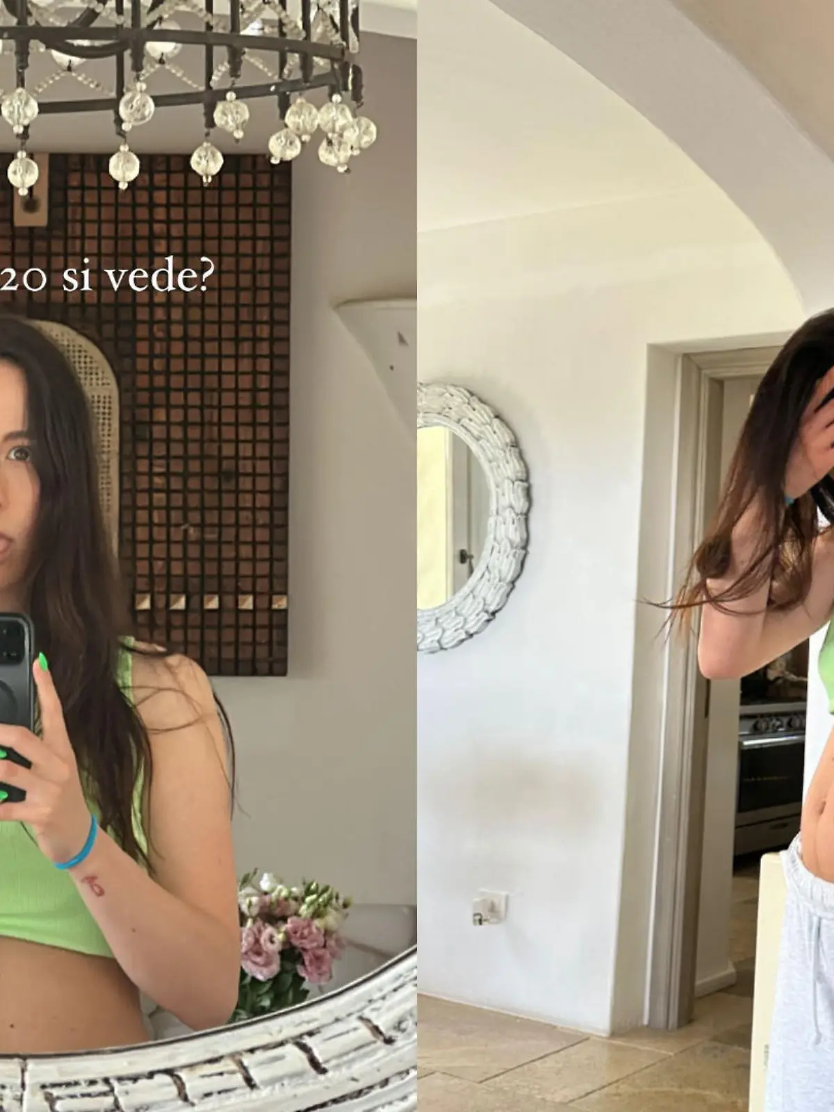 Aurora Ramazzotti präsentiert After-Baby-Body