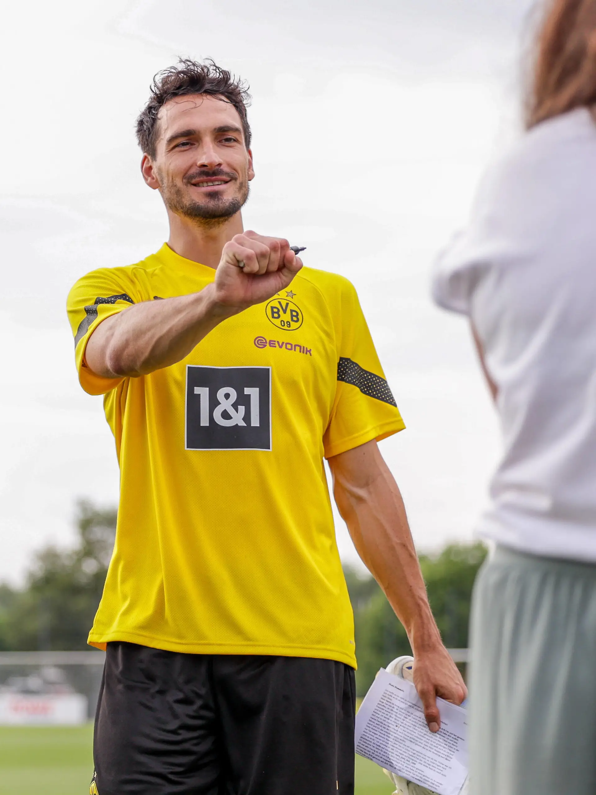  29.06.2022, Fussball, Saison 2022/2023, 1. Bundesliga, Trainingsauftakt, Training Borussia Dortmund, Mats Hummels Borussia Dortmund, Foto: Dennis Ewert/RHR-FOTO xRHR-FOTO/DEx *** 29 06 2022, football, season 2022 2023, 1 Bundesliga, training kick-off, training Borussia Dortmund, Mats Hummels Borussia Dortmund , Photo Dennis Ewert RHR PHOTO xRHR PHOTO DEx