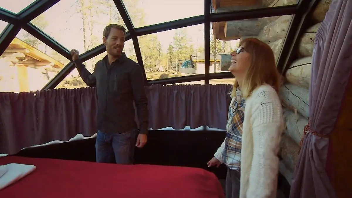Gerald und Anna am Polarkreis Flitterwochen im hohen Norden