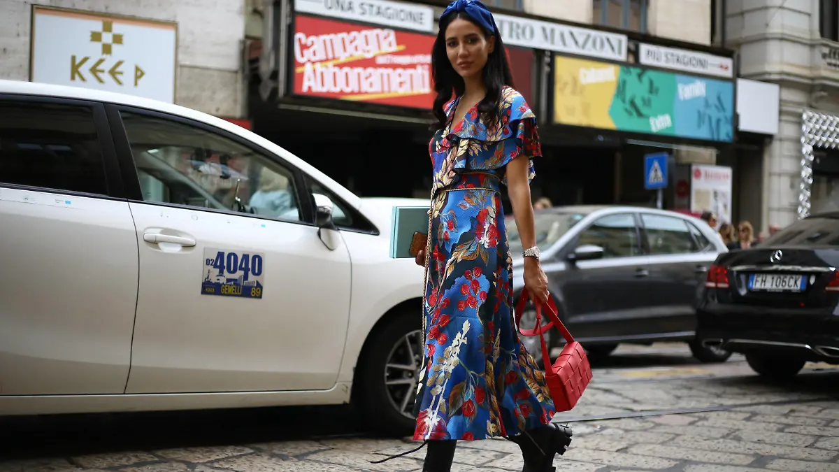 Tamara Kalinic attending the show during Milan Fashion Week September 18, 2019 - MFW: Spring 2020 Street Style Day 1, Milan Italy PUBLICATIONxINxGERxSUIxAUTxONLY Copyright: xValentinaxRanierix SS20MILVR18090190481