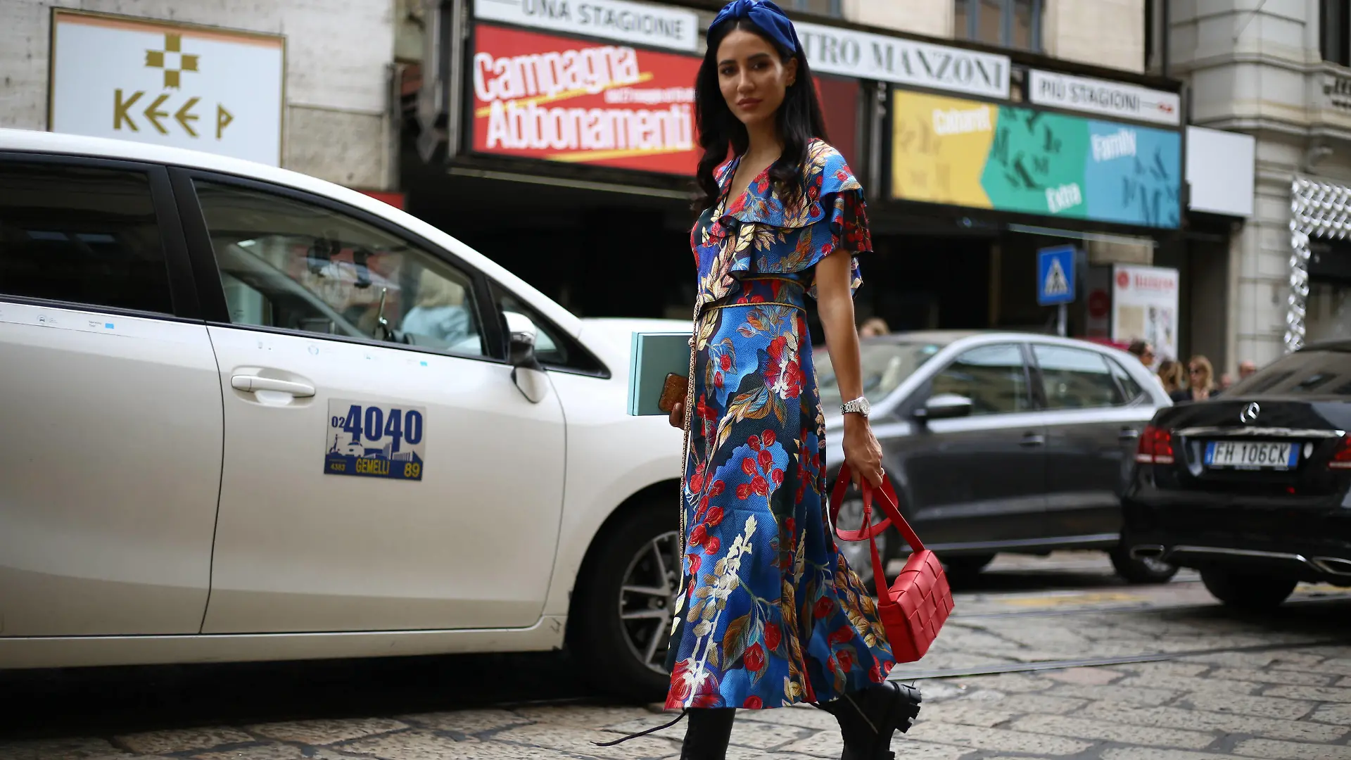Tamara Kalinic attending the show during Milan Fashion Week September 18, 2019 - MFW: Spring 2020 Street Style Day 1, Milan Italy PUBLICATIONxINxGERxSUIxAUTxONLY Copyright: xValentinaxRanierix SS20MILVR18090190481