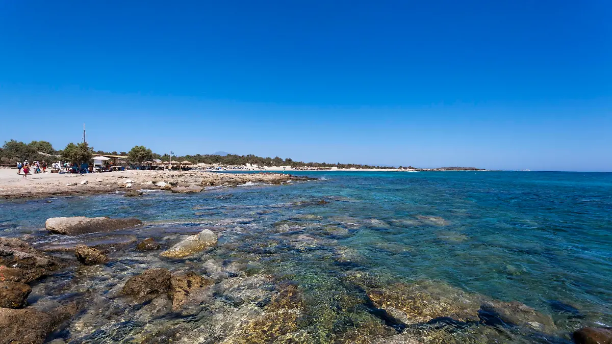 Küste, Insel Chrysi, Griechenland, Europa