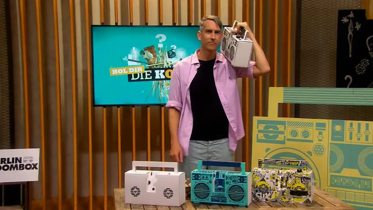 Die "Berlin Boombox" zum Selberbauen 80er-Feeling mit moderner Technik