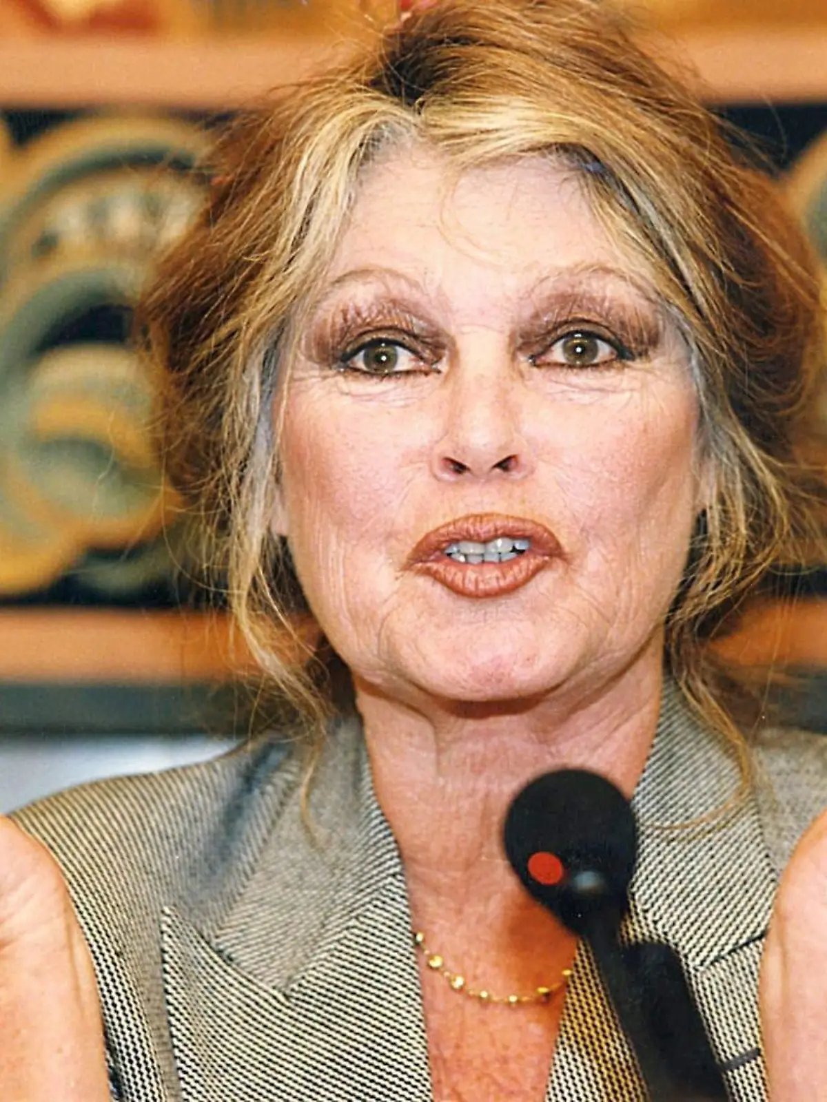 Die frühere französische Schauspielerin und Tierschützerin Brigitte Bardot, aufgenommen am 23. Oktober 1996 in Paris. Photo: PHOTOPQR/LE PARISIEN/CAROLE AMAR/MAXPPP