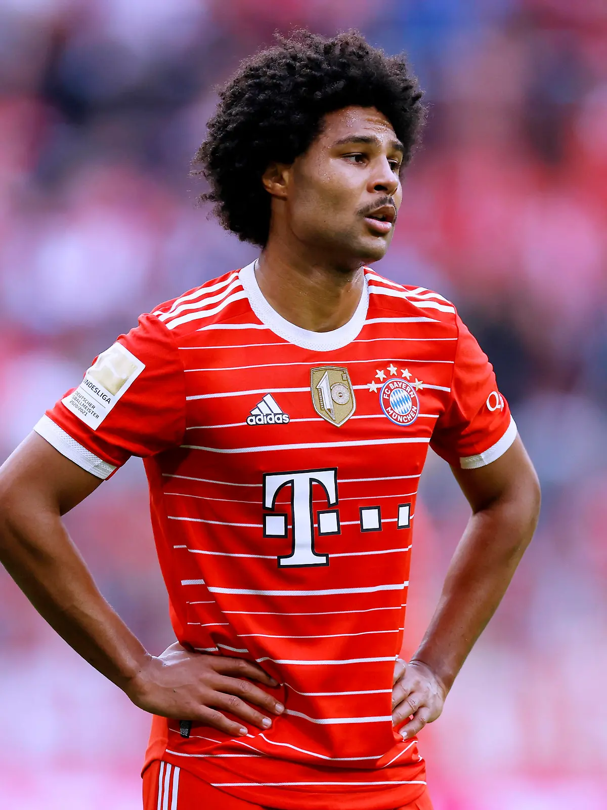  GNABRY Serge Team FC Bayern Muenchen Spiel FC Bayern Muenchen - VfB Stuttgart 2 : 2 Deutscher Meister FC Bayern Muenchen in der Allianz Arena am 08.05.2022 DFL REGULATIONS PROHIBIT ANY USE OF PHOTOGRAPHS as IMAGE SEQUENCES and/or QUASI-VIDEO *** GNABRY Serge Team FC Bayern Muenchen Match FC Bayern Muenchen VfB Stuttgart 2 2 German Champion FC Bayern Muenchen in Allianz Arena on 08 05 2022 DFL REGULATIONS PROHIBIT ANY USE OF PHOTOGRAPHS as IMAGE SEQUENCES and or QUASI VIDEO Copyright: xLacixPerenyix