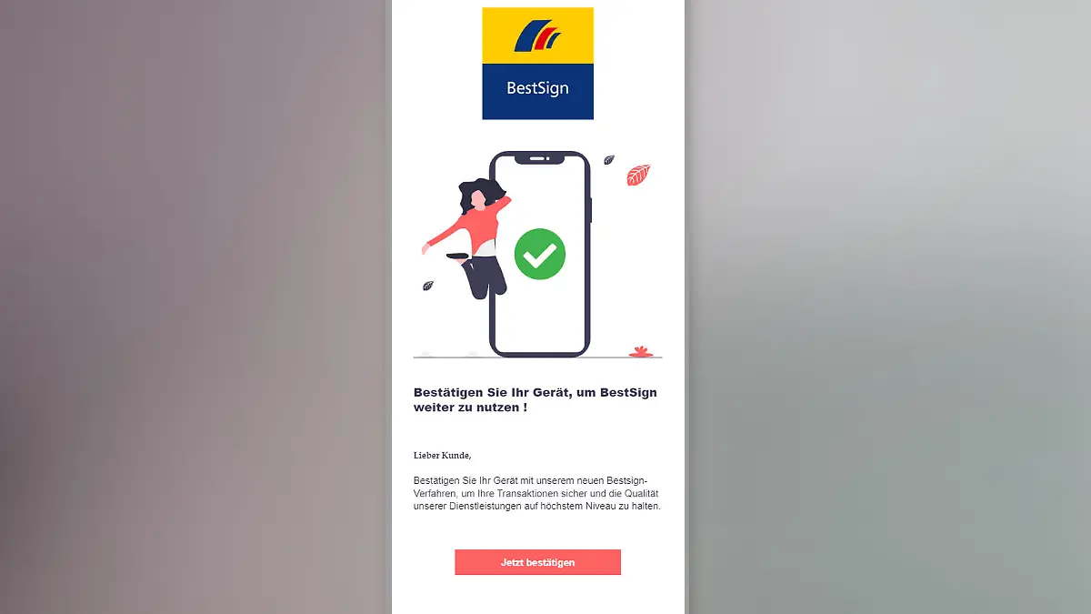 Phishing-Radar der Verbraucherzentrale NRW