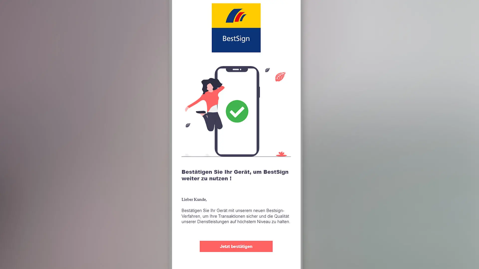 Phishing-Radar der Verbraucherzentrale NRW